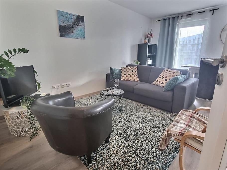 Superbe Appartement Avec 2 Balcons - Vue Sur La Cathedrale Environ 15 Min En Tram Страсбург Екстер'єр фото